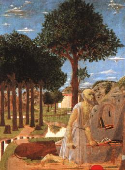 Piero Della Francesca : The Penance of St Jerome